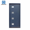 Фанда синий 4 Lite с декоративным стеклом современный наружные двери prehung